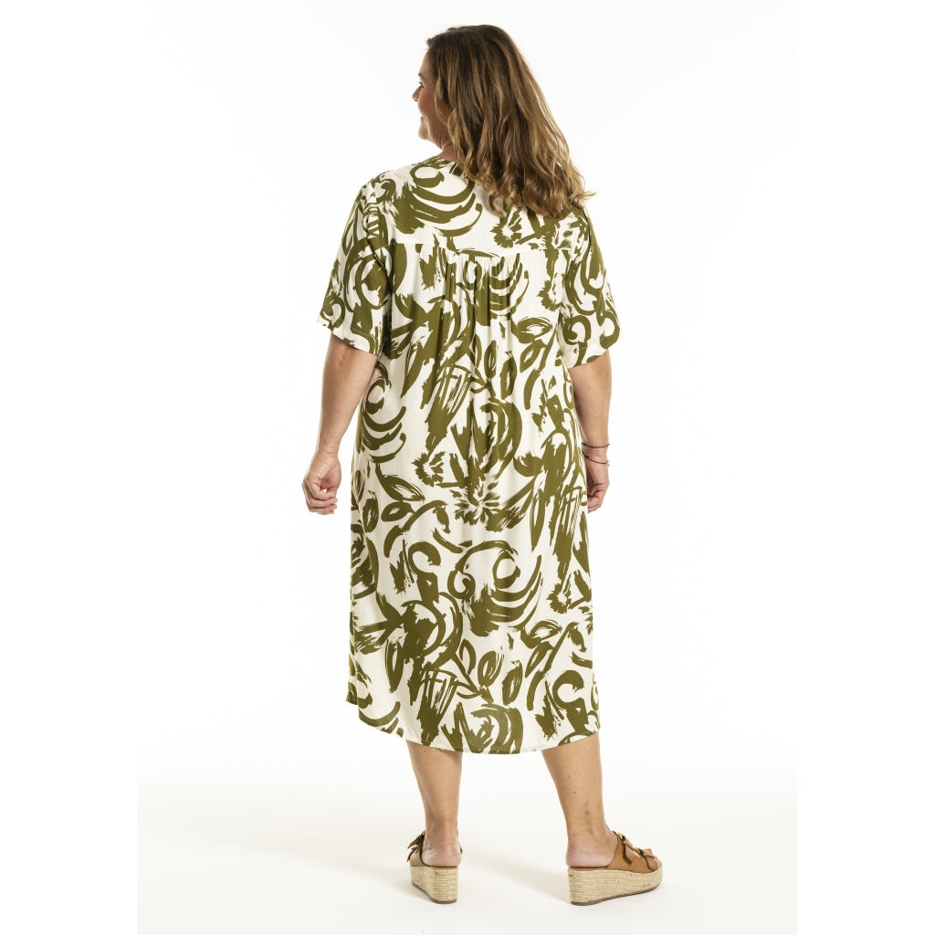 Gozzip Woman GMajken Dress Dress Offwhite-olive
