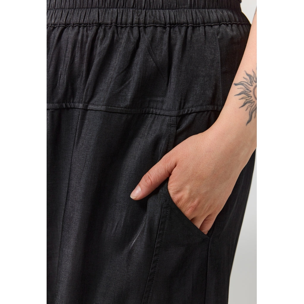 Gozzip Woman GSaga Wide pants Pants Black