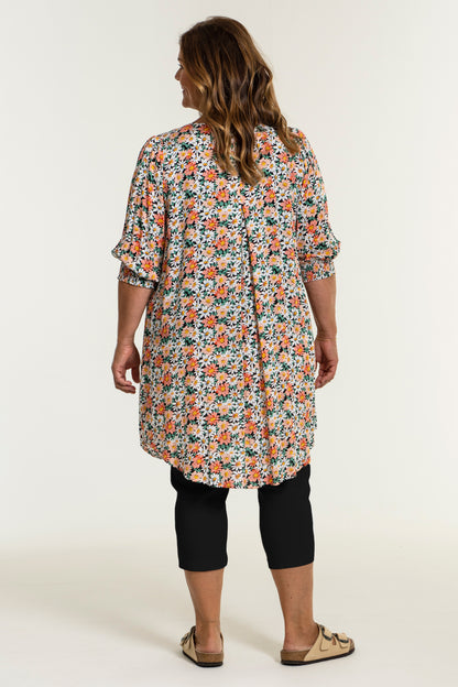 Gozzip Woman Clara 7/8 Leggings - FLERE FARVER 3/4 Pant Black