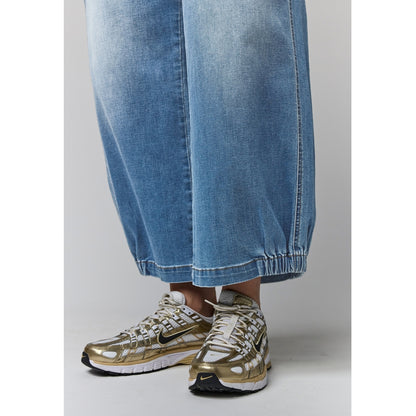 Gozzip Woman Clara Baggy pants Baggy pants Light Blue Denim