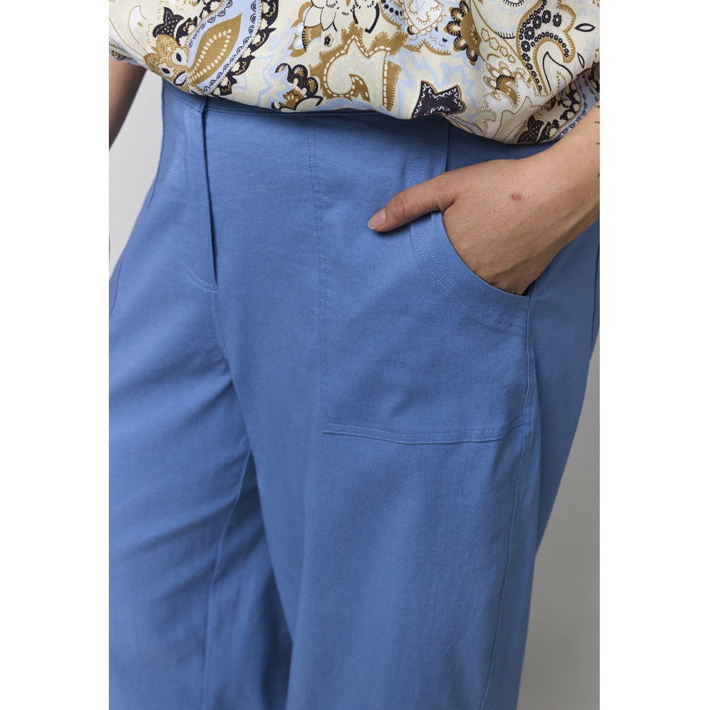 Gozzip Woman Clara Baggy pants Pants 1 Light Blue