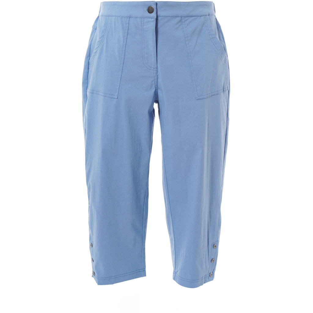 Gozzip Woman Clara Loose capri pants Loose Pant Blue mood
