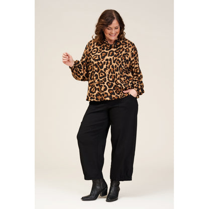 Gozzip Woman Elisa Blouse Blouse Animal print