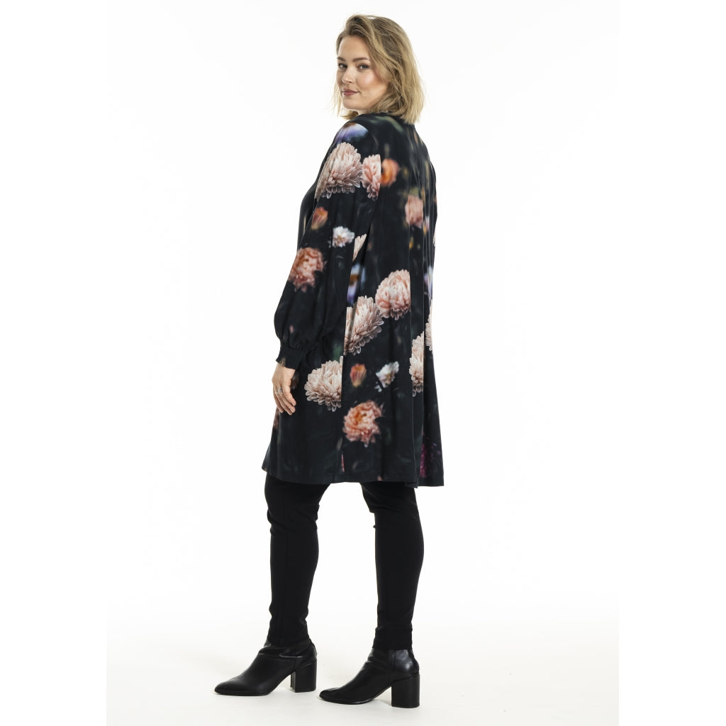 Gozzip Woman GAbigail Tunic Tunic Peony print