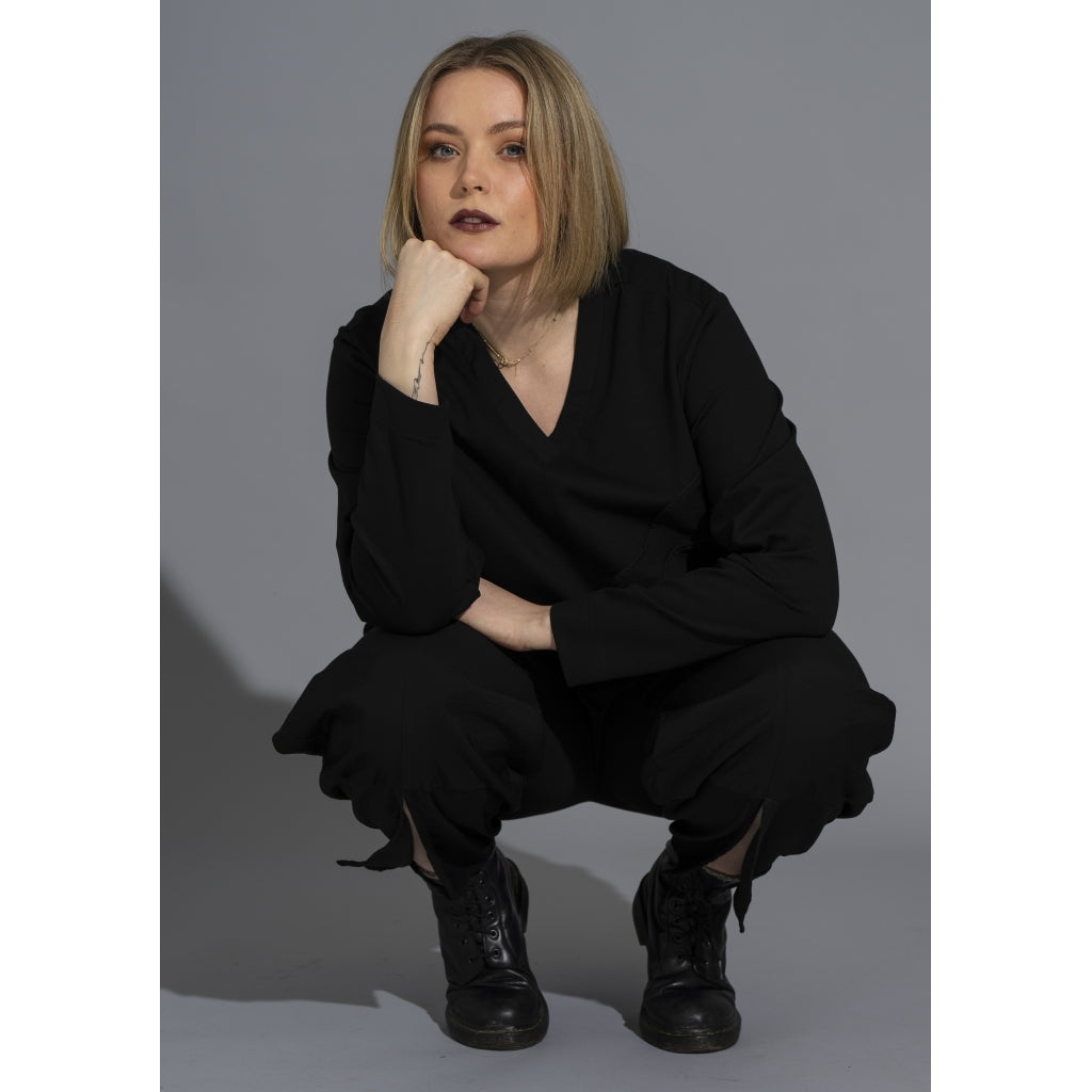 Gozzip Woman GAddison Blouse Blouse Black