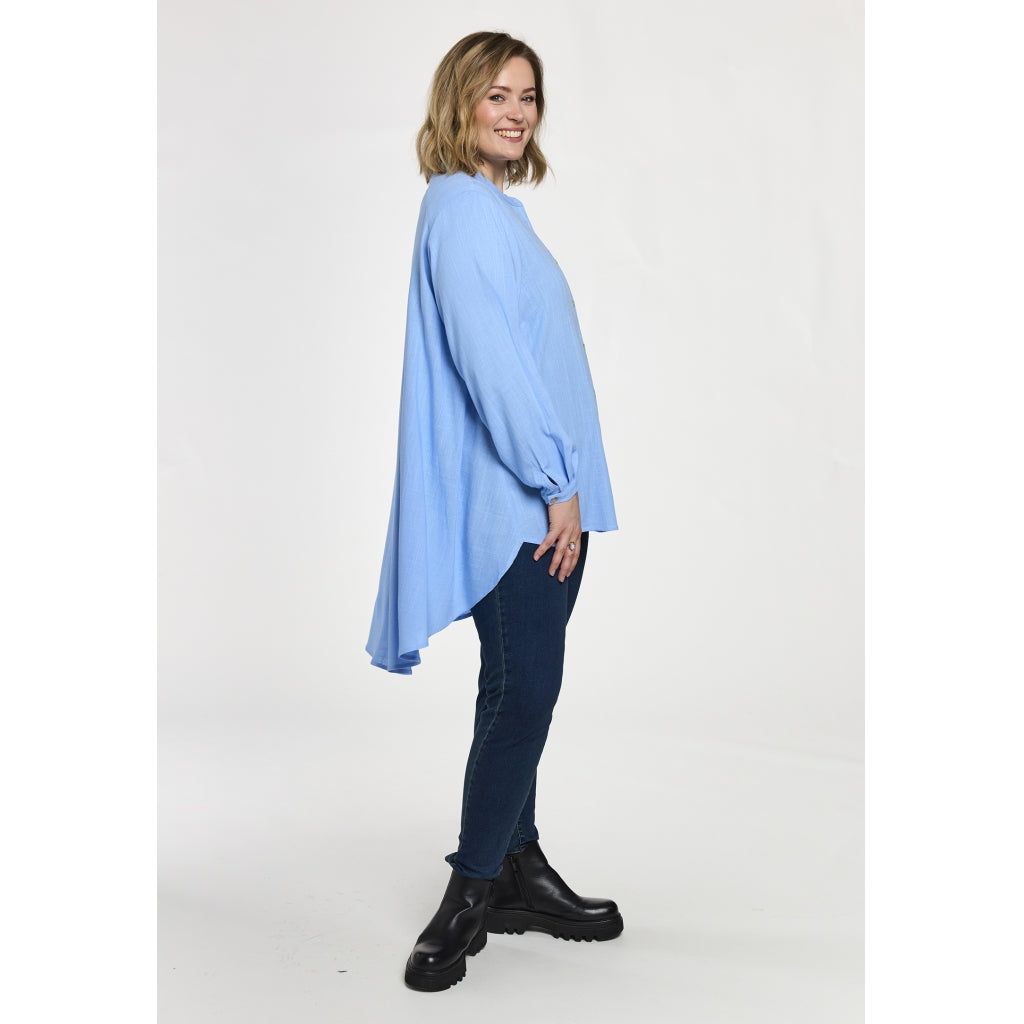 Gozzip Woman GAgnes Shirt Shirt light Blue