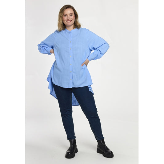 Gozzip Woman GAgnes Shirt Shirt light Blue