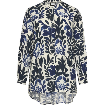 Gozzip Woman GAgnes Shirt Shirt Blue print