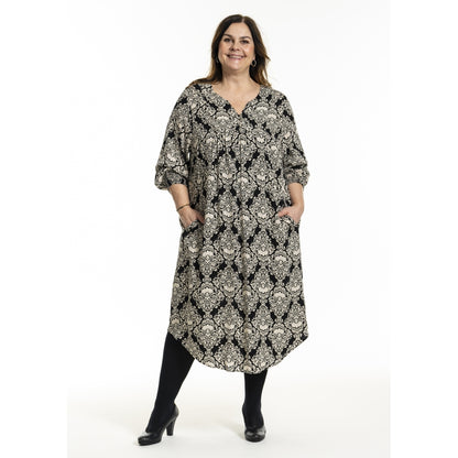 Gozzip Woman GAlice Dress Dress Black Print