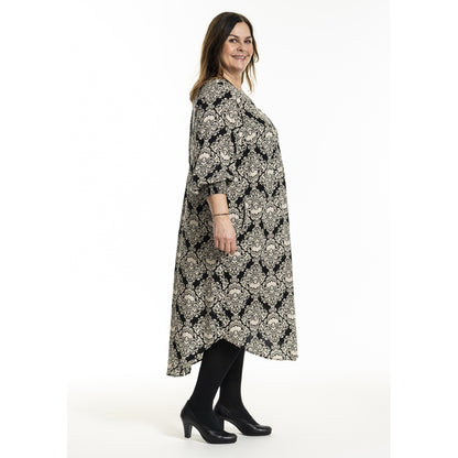 Gozzip Woman GAlice Dress Dress Black Print