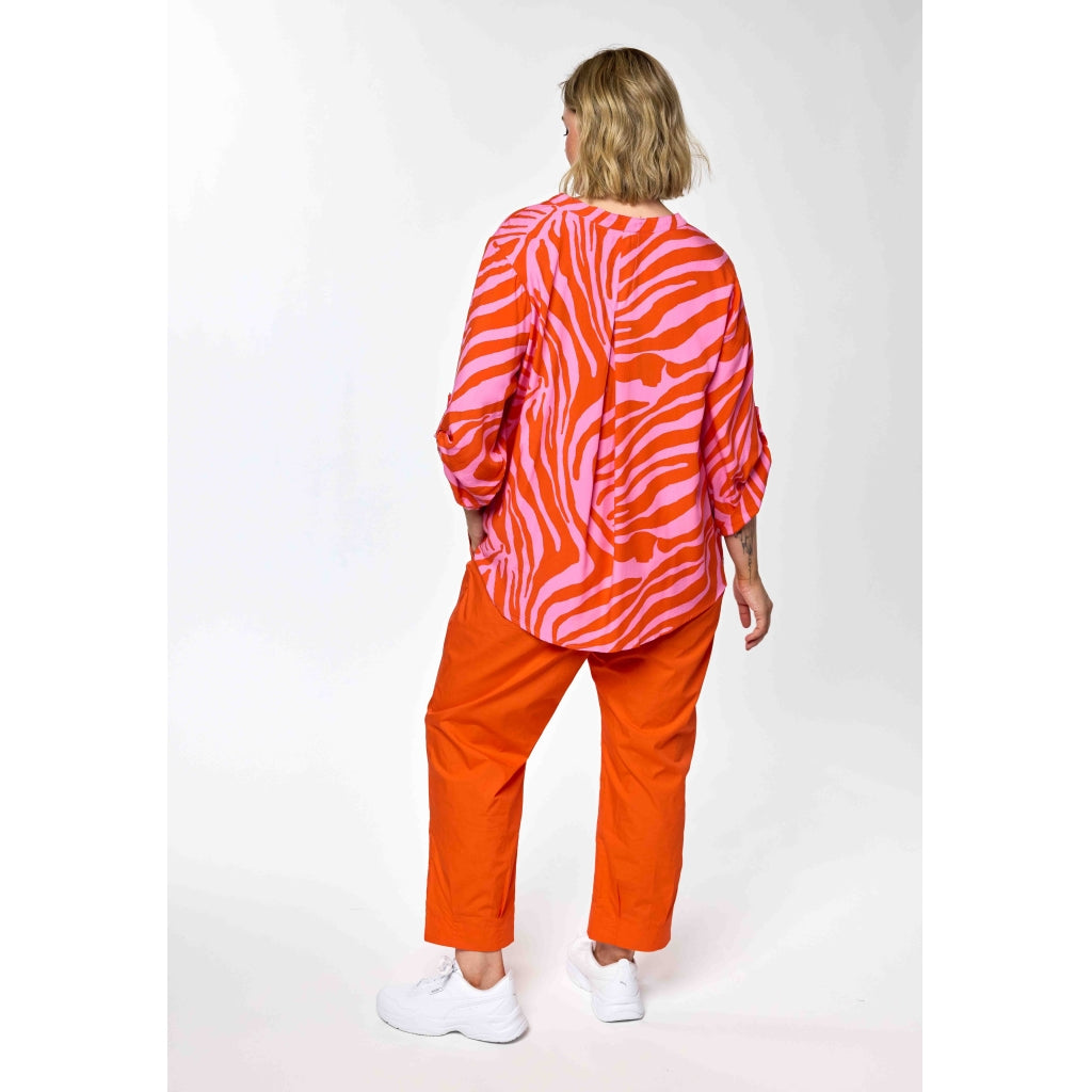 Gozzip Woman GAlva Blouse Blouse Pink/Orange