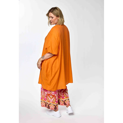 Gozzip Woman GAndrea Oversized Tunic Oversize Tunic Orange