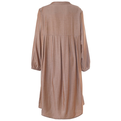 Gozzip Woman GAnja Dress Dress Dark Sand