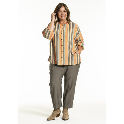 Gozzip Woman GAnn-Mari Blouse Blouse Striped
