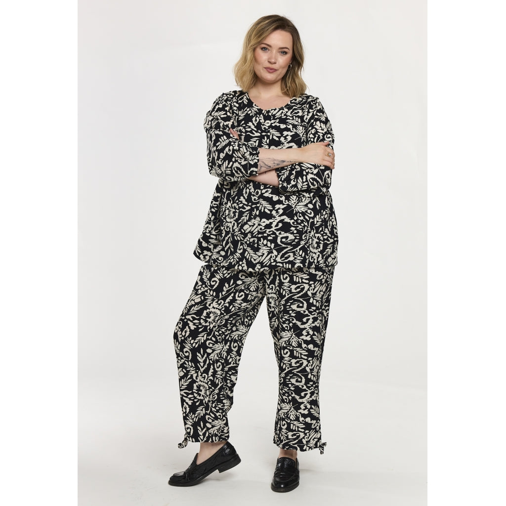 Gozzip Woman GAnnbrit Shirt Shirt Black/White