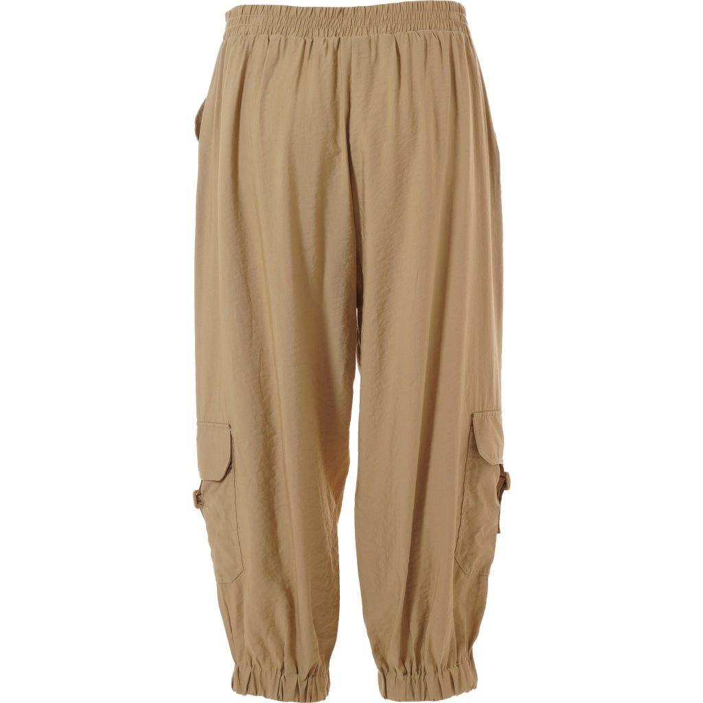 Gozzip Woman GAnneline Cargo Pants Pants Sand