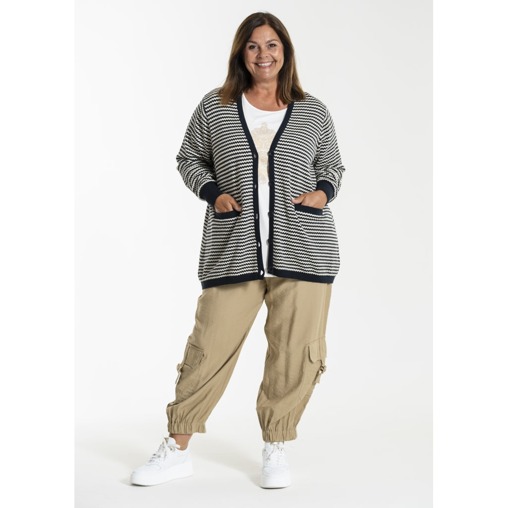 Gozzip Woman GAnneline Cargo Pants Pants Sand