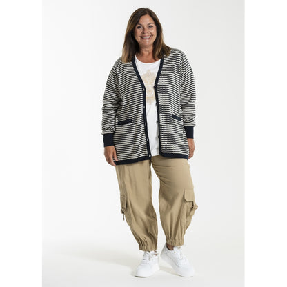 Gozzip Woman GAnneline Cargo Pants Pants Sand