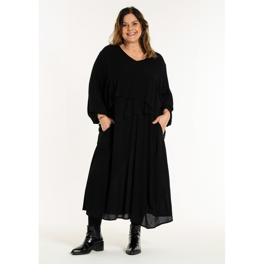 Gozzip Woman GAria Dress Dress Black
