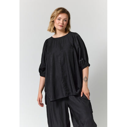 Gozzip Woman GAster Blouse Blouse Black
