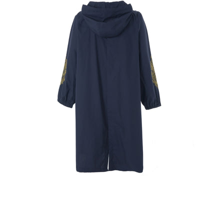 Gozzip Woman GBeate a-shaped coat Coat Navy