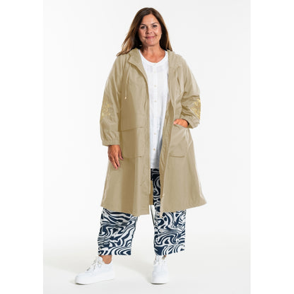 Gozzip Woman GBeate a-shaped coat Coat Sand