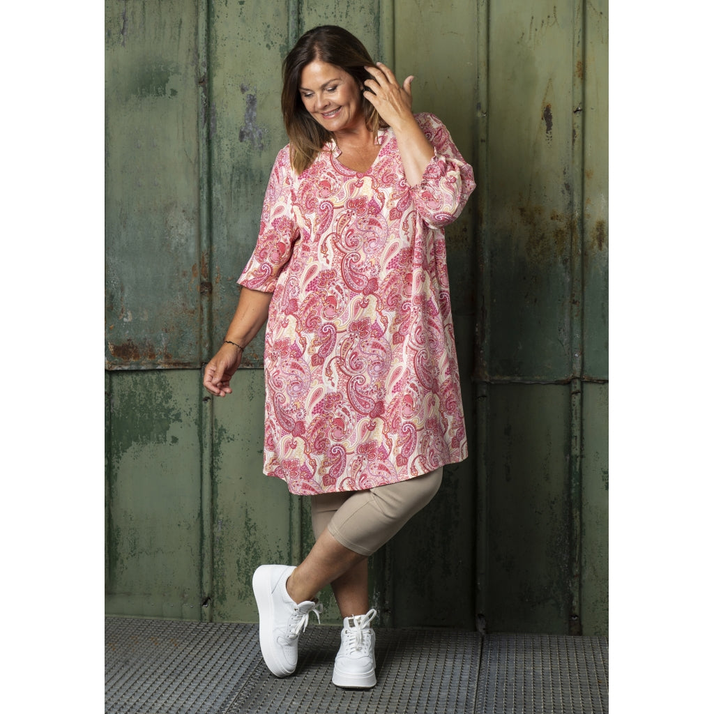 Gozzip Woman GBentina Tunic Tunic Coral