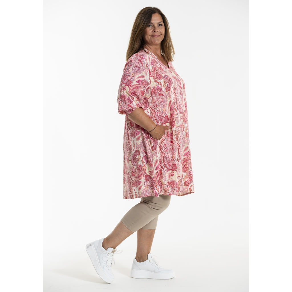 Gozzip Woman GBentina Tunic Tunic Coral
