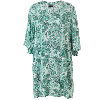 Gozzip Woman GBentina Tunic Tunic Green