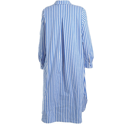 Gozzip Woman GCornelia Long Shirt Long shirt Blue Stripe