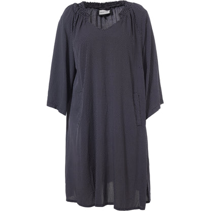 Gozzip Woman GDinne Tunic Tunic Navy w dots