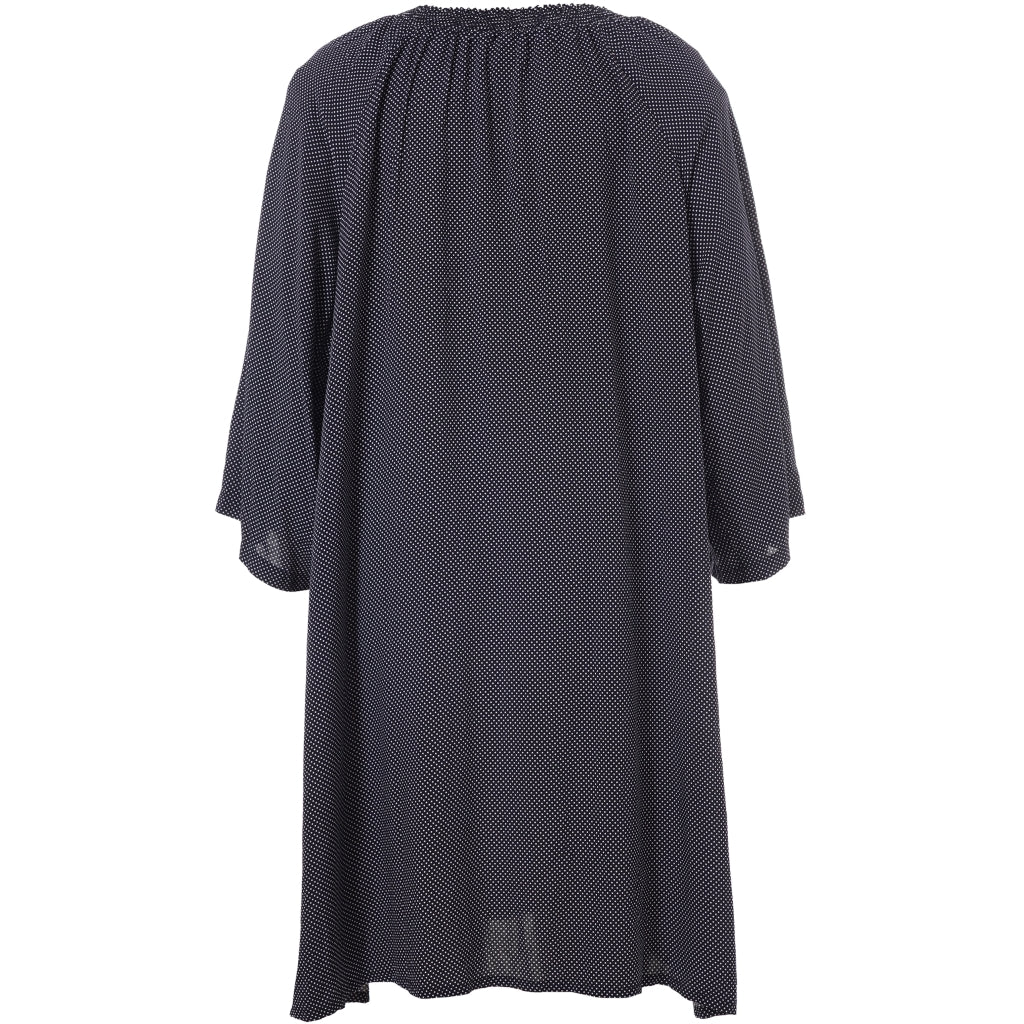 Gozzip Woman GDinne Tunic Tunic Navy w dots