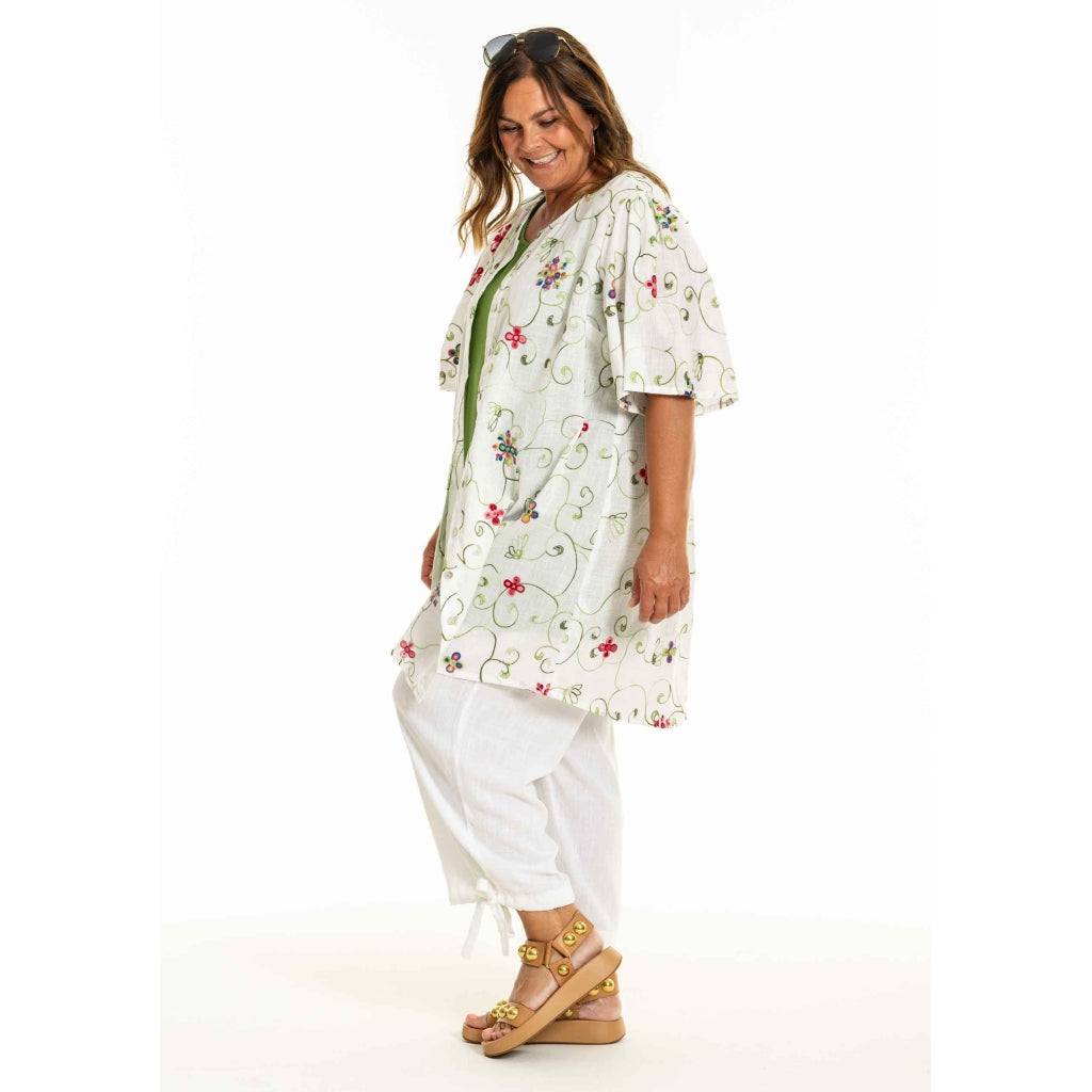Gozzip Woman GDorella Tunic Tunic White