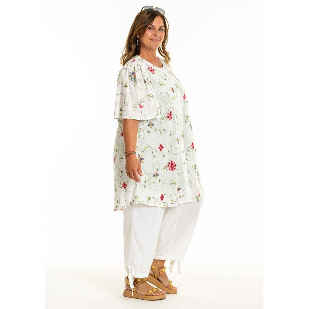 Gozzip Woman GDorella Tunic Tunic White