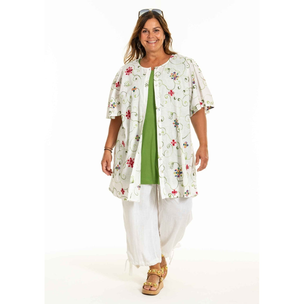 Gozzip Woman GDorella Tunic Tunic White