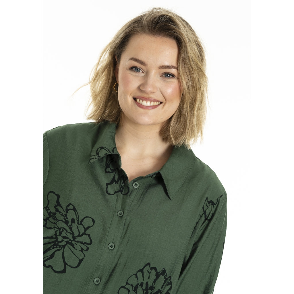 Gozzip Woman GEdith Shirt tunic Shirt Tunic Forest