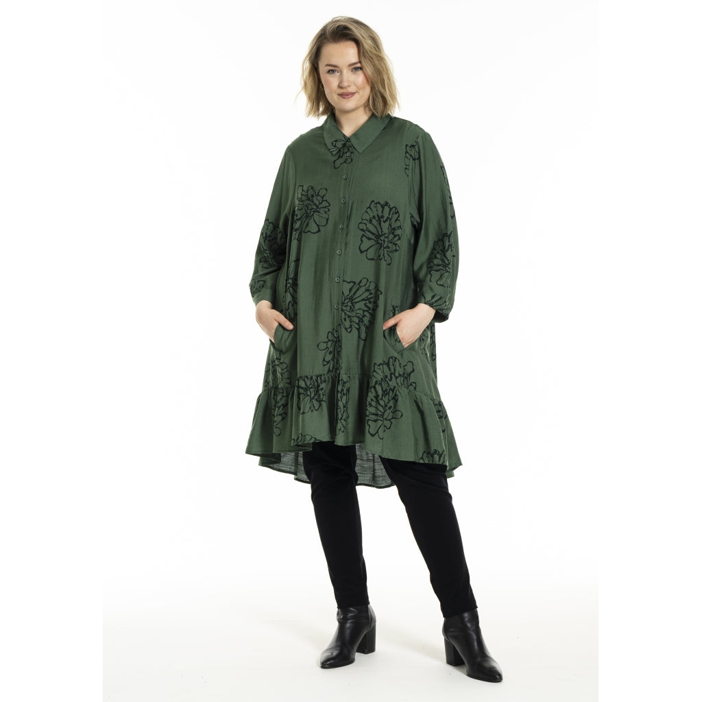 Gozzip Woman GEdith Shirt tunic Shirt Tunic Forest