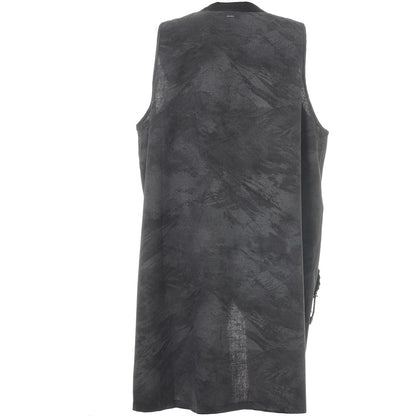 Gozzip Woman GElena Waistcoat long Waistcoat Black