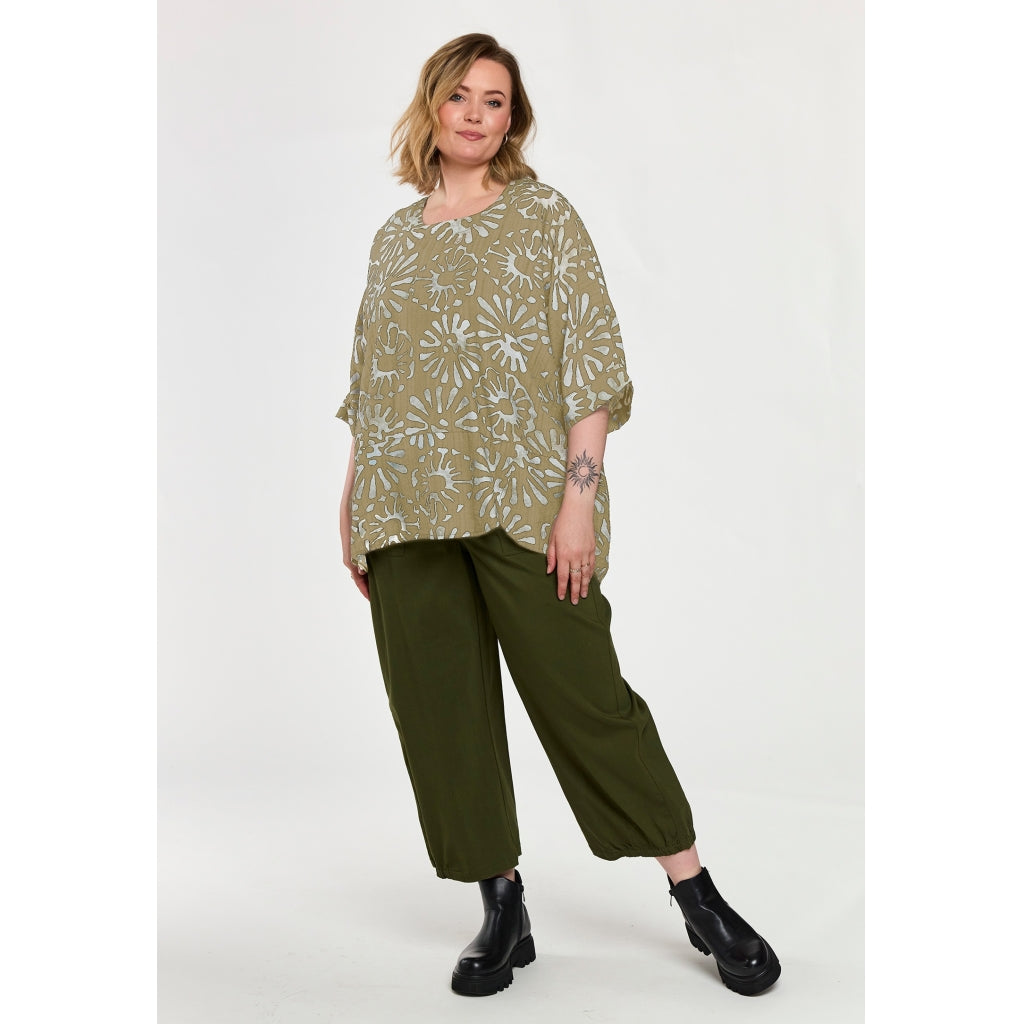 Gozzip Woman GElissa Oversize Blouse Oversize Blouse Beige
