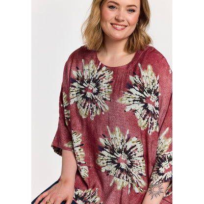 Gozzip Woman GElissa Oversize Blouse Oversize Blouse Multi Colour