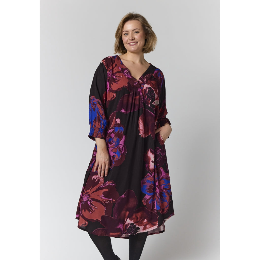 Gozzip Woman GElse Dress Dress Multi color print