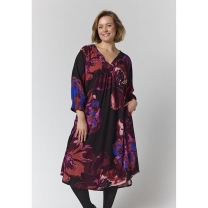Gozzip Woman GElse Dress Dress Multi color print