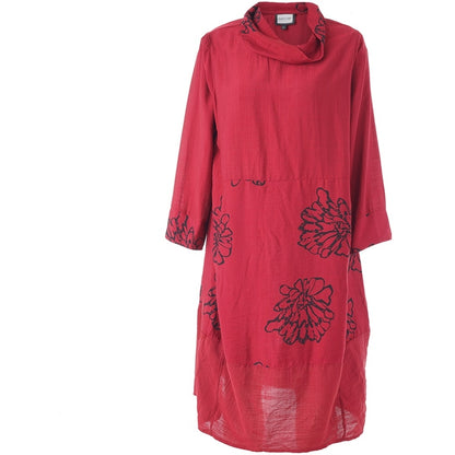 Gozzip Woman GEmilie Dress Dress Deep red