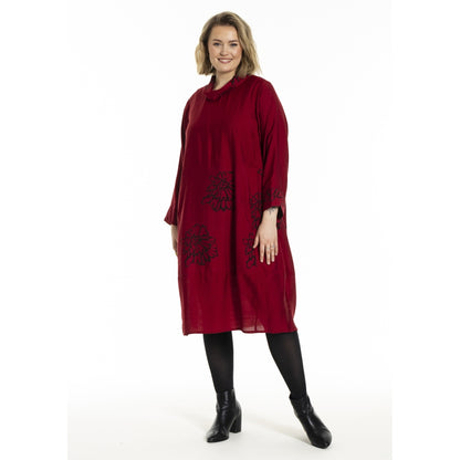 Gozzip Woman GEmilie Dress Dress Deep red