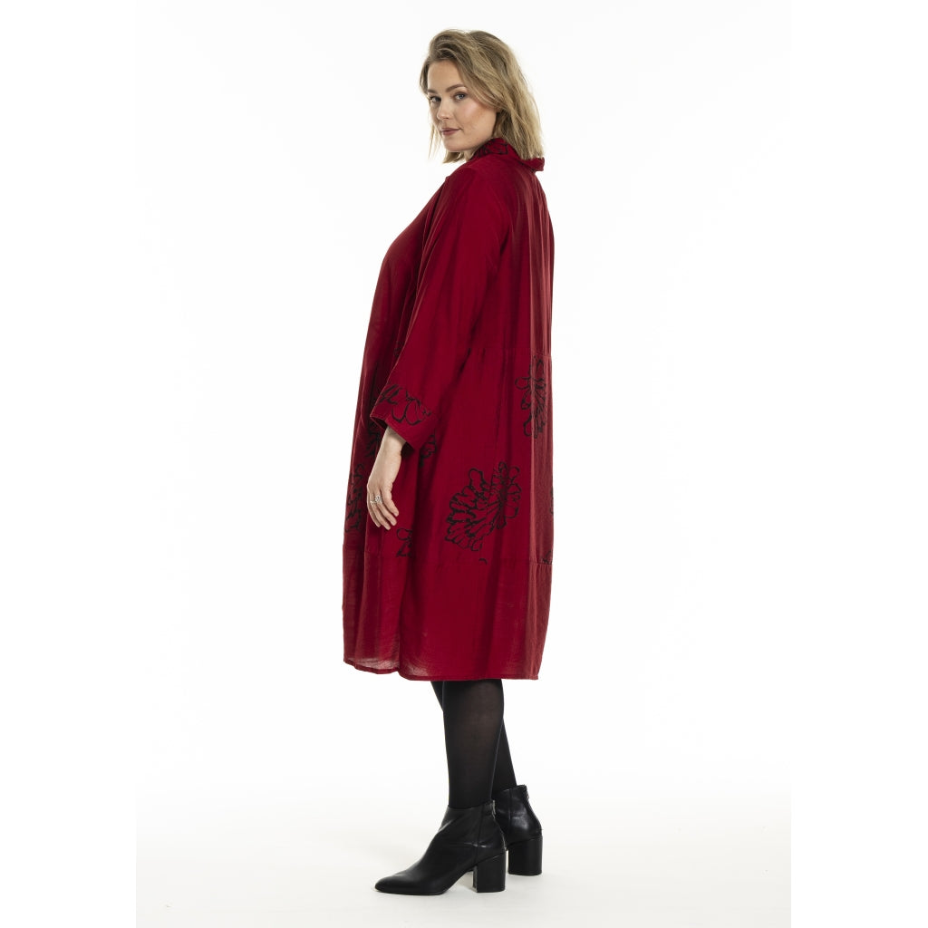 Gozzip Woman GEmilie Dress Dress Deep red