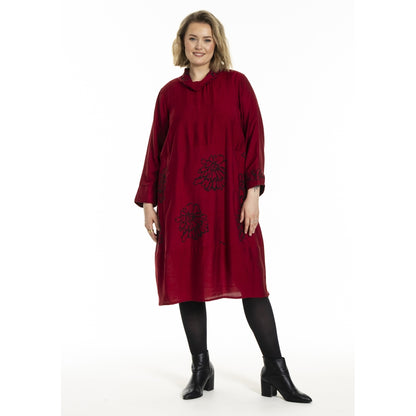 Gozzip Woman GEmilie Dress Dress Deep red