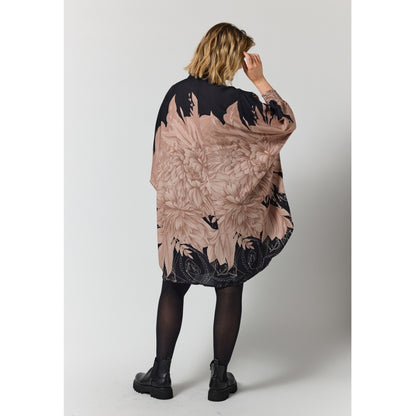 Gozzip Woman GGerda Oversize shirt Tunic Oversize shirt tunic Black with sand board