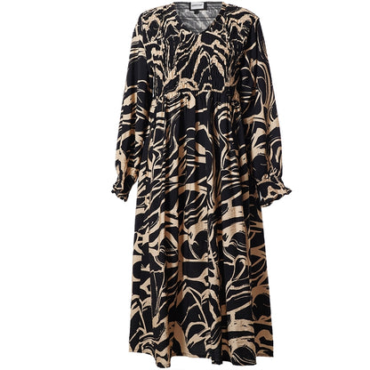 Gozzip Woman GGitt Dress Dress Black/Latte