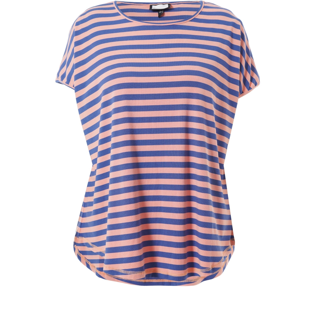 Gozzip Woman GGitte T-shirt T-Shirt Coral/Blue