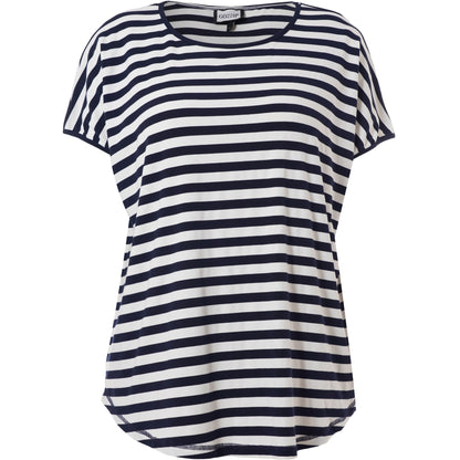 Gozzip Woman GGitte T-shirt T-Shirt Offwhite/Navy